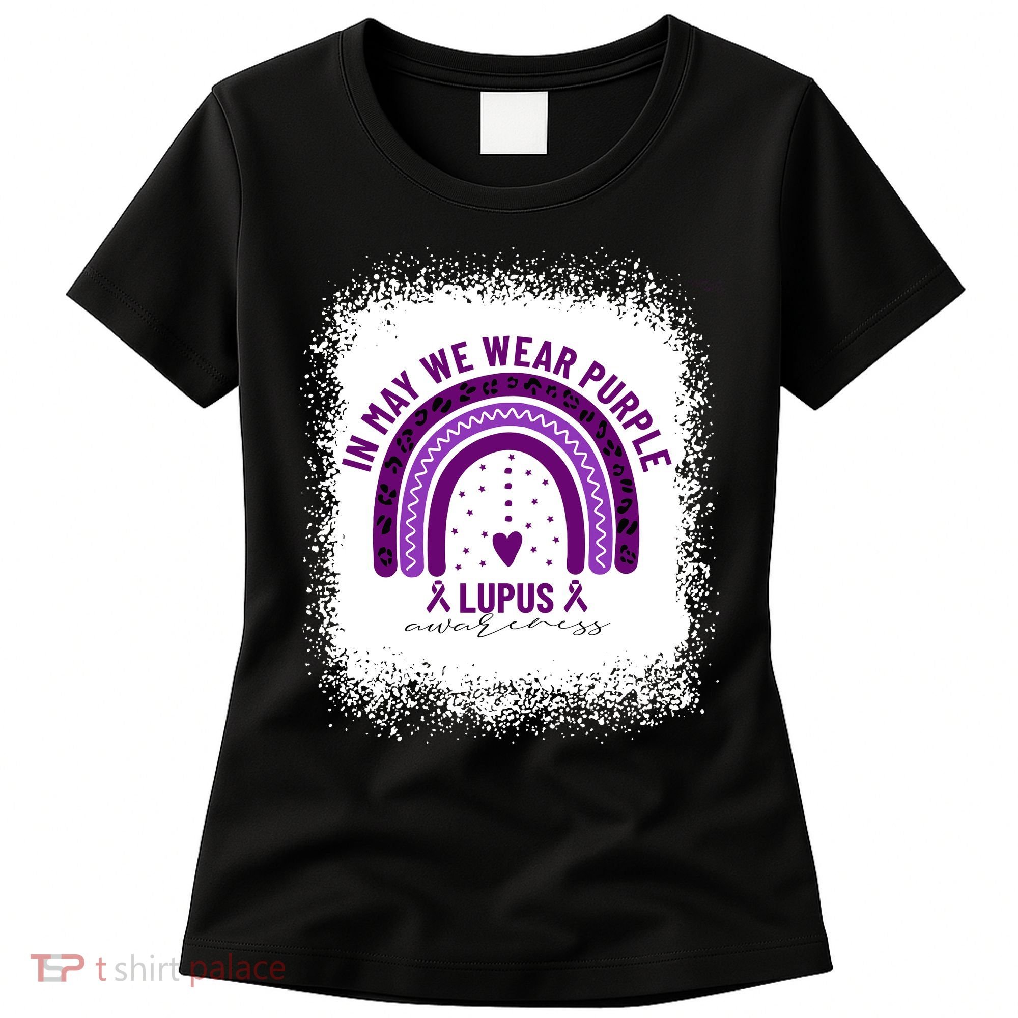 I May We Wear Purple Lupus Awareness Women's T-Shirt