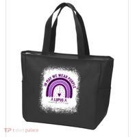 I May We Wear Purple Lupus Awareness Tote Bag thumb 3