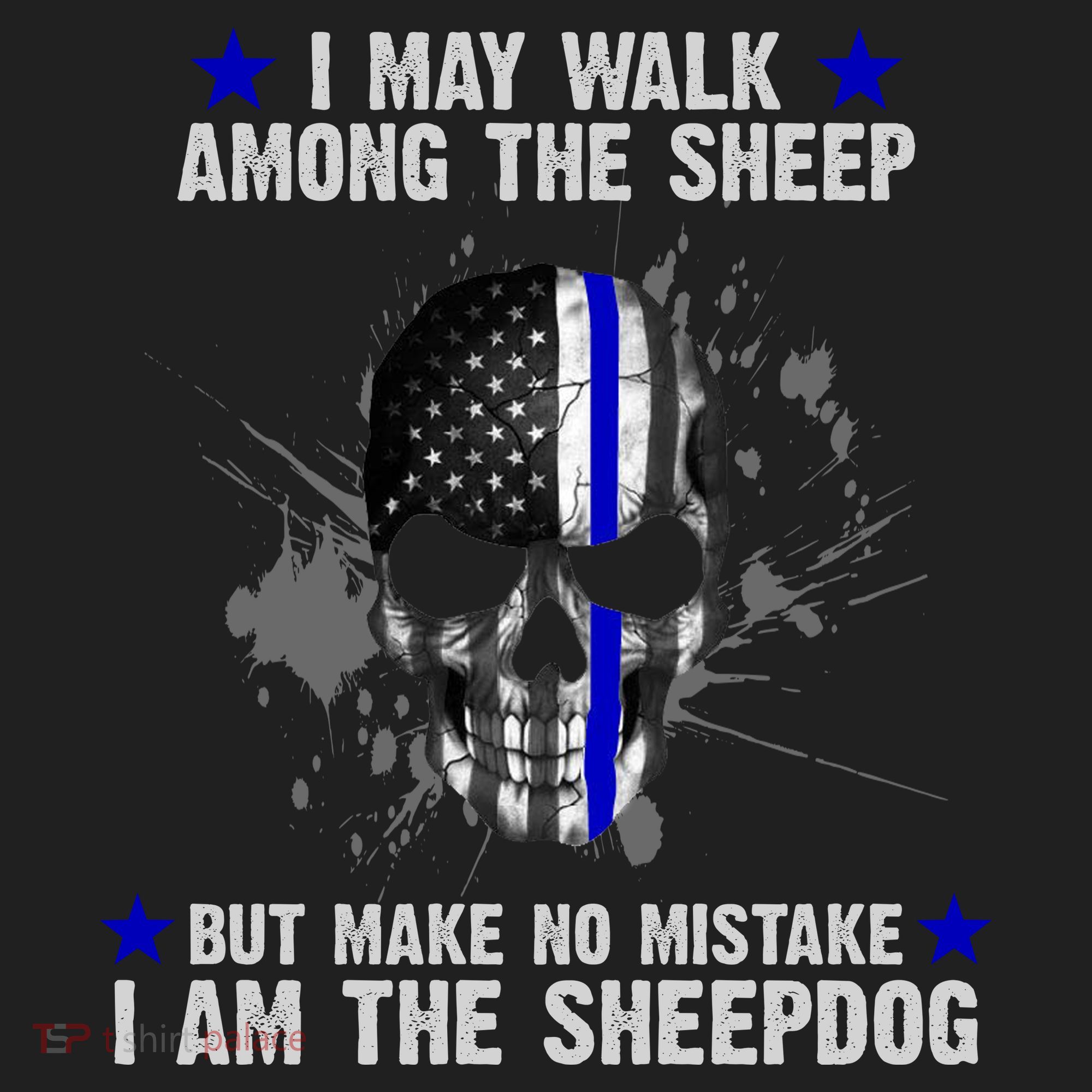 I May Walk Among The Sheep Make No Mistake I'm The Sheepdog Golf Towel