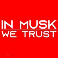 In Musk We Trusk Funny Elon Musk Tribute Fan Santa Hat thumb 1