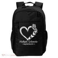 In March We Wear Orange Ribbon MS Warrior Multiple Sclerosis Backpack thumb 0