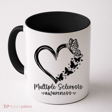 In March We Wear Orange Ribbon MS Warrior Multiple Sclerosis Coffee Mug