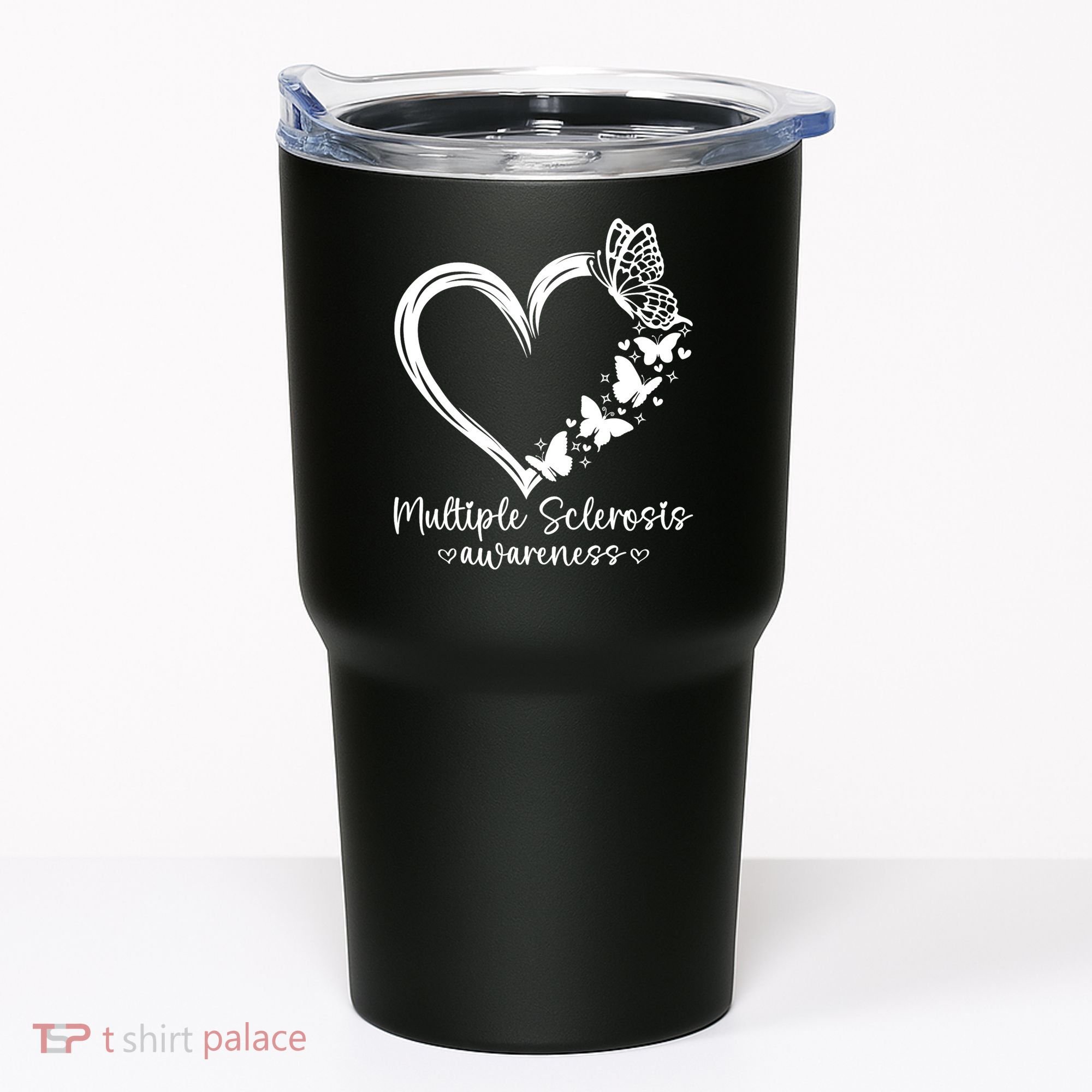 In March We Wear Orange Ribbon MS Warrior Multiple Sclerosis Tumbler