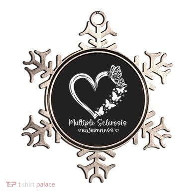 In March We Wear Orange Ribbon MS Warrior Multiple Sclerosis Ornament