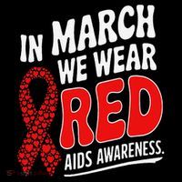 In March We Wear Red HIV AIDS Awareness Aids Hiv Warrior Coffee Mug thumb 5