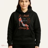 In march we wear orange multiple sclerosis awareness month Hoodie thumb 5