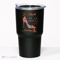 In march we wear orange multiple sclerosis awareness month Tumbler thumb 0