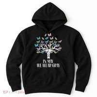 In May We Wear Gray Brain Cancer Awareness Butterfly Tree Hoodie thumb 0
