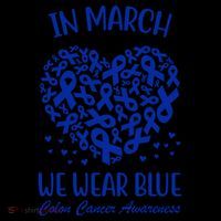 In March We Wear Blue Colon Cancer Awareness Coffee Mug thumb 5