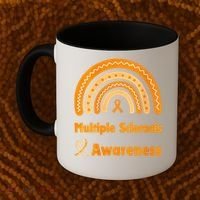 In March We Wear Orange Multiple Sclerosis Awarenes Coffee Mug thumb 2
