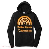 In March We Wear Orange Multiple Sclerosis Awarenes Women's Hoodie thumb 0