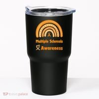 In March We Wear Orange Multiple Sclerosis Awarenes Tumbler thumb 0