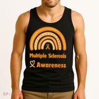 In March We Wear Orange Multiple Sclerosis Awarenes Tank Top thumb 3