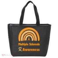 In March We Wear Orange Multiple Sclerosis Awarenes Tote Bag thumb 0