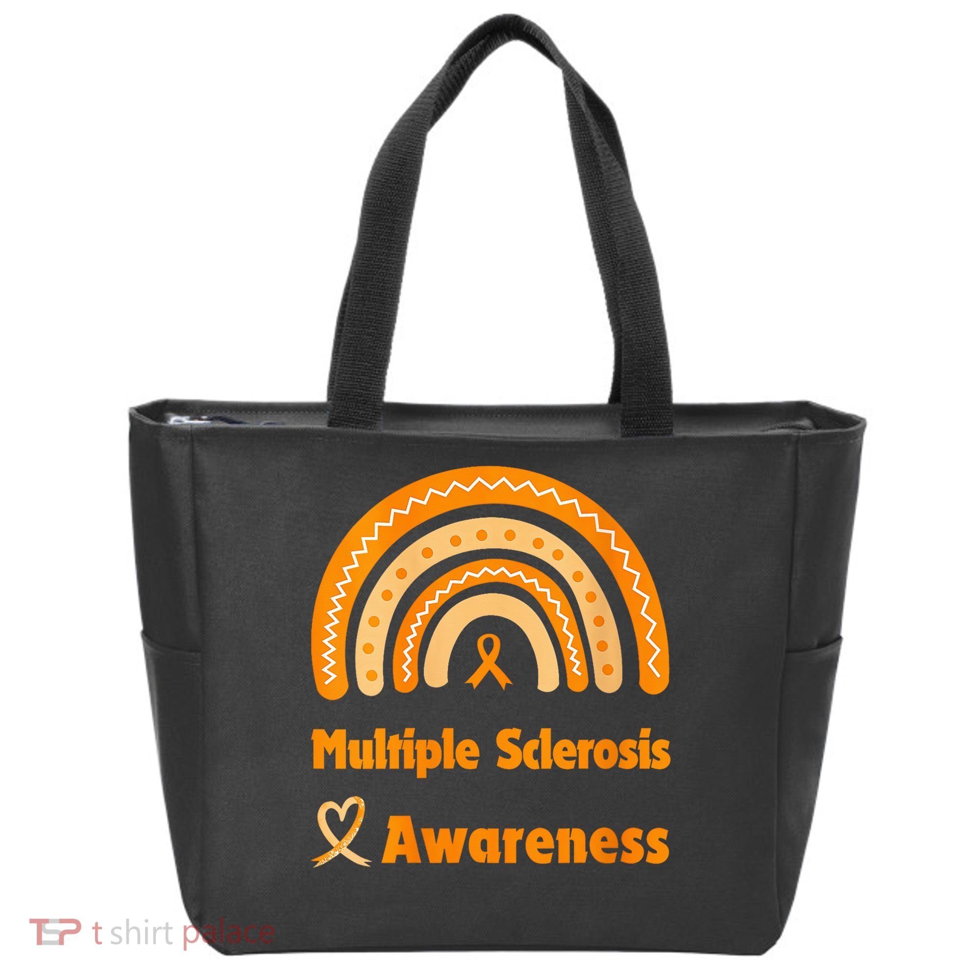 In March We Wear Orange Multiple Sclerosis Awarenes Tote Bag