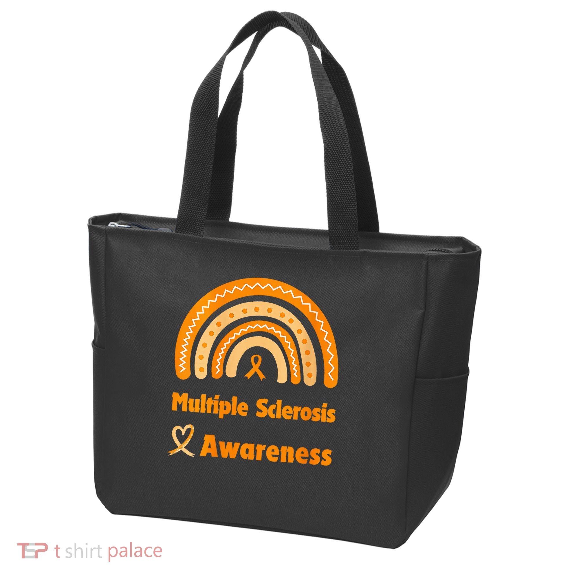 In March We Wear Orange Multiple Sclerosis Awarenes Tote Bag