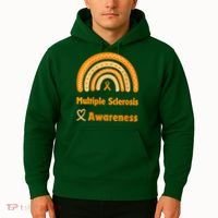 In March We Wear Orange Multiple Sclerosis Awarenes Hoodie thumb 2