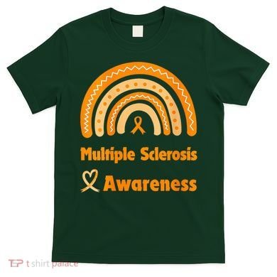 In March We Wear Orange Multiple Sclerosis Awarenes T-Shirt