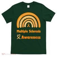 In March We Wear Orange Multiple Sclerosis Awarenes T-Shirt thumb 0