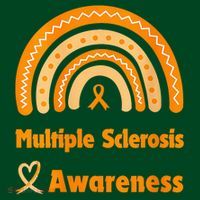 In March We Wear Orange Multiple Sclerosis Awarenes Coaster thumb 2
