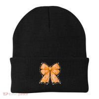 In March We Wear Orange Ribbon Multiple Sclerosis Awareness Beanie thumb 0