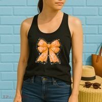 In March We Wear Orange Ribbon Multiple Sclerosis Awareness Women's Tank Top thumb 2