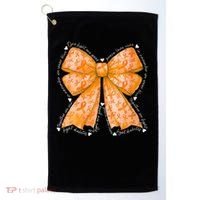 In March We Wear Orange Ribbon Multiple Sclerosis Awareness Golf Towel thumb 0