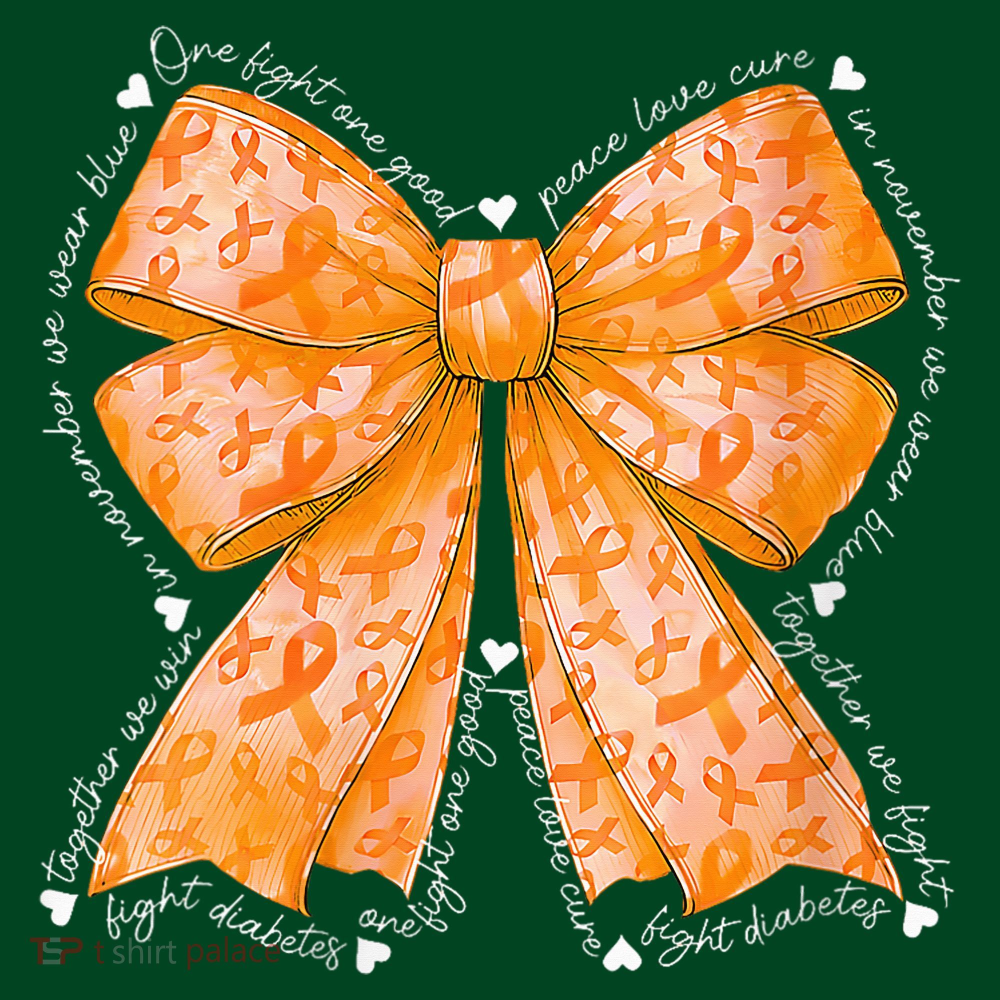 In March We Wear Orange Ribbon Multiple Sclerosis Awareness Mousepad