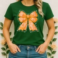 In March We Wear Orange Ribbon Multiple Sclerosis Awareness Women's T-Shirt thumb 2