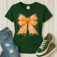 In March We Wear Orange Ribbon Multiple Sclerosis Awareness Women's T-Shirt thumb 3