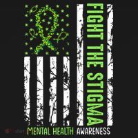 In May We Wear Green For Mental Health Awareness Month T-Shirt thumb 7