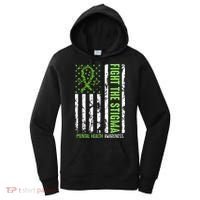 In May We Wear Green For Mental Health Awareness Month Women's Hoodie thumb 0