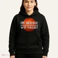 In Musk We Trust Mars Hoodie thumb 5
