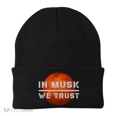 In Musk We Trust Mars Beanie