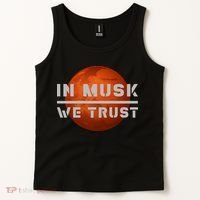 In Musk We Trust Mars Tank Top thumb 2