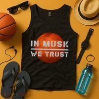 In Musk We Trust Mars Tank Top thumb 4