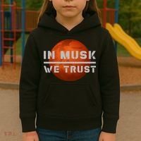 In Musk We Trust Mars Kids Hoodie thumb 3
