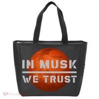 In Musk We Trust Mars Tote Bag thumb 0