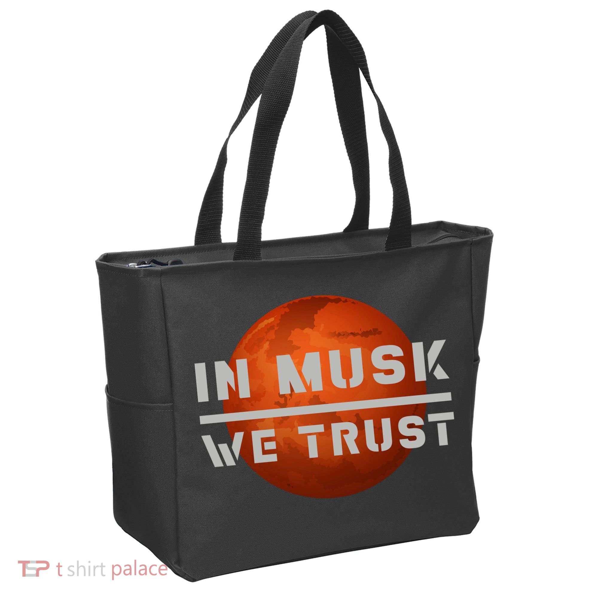 In Musk We Trust Mars Tote Bag