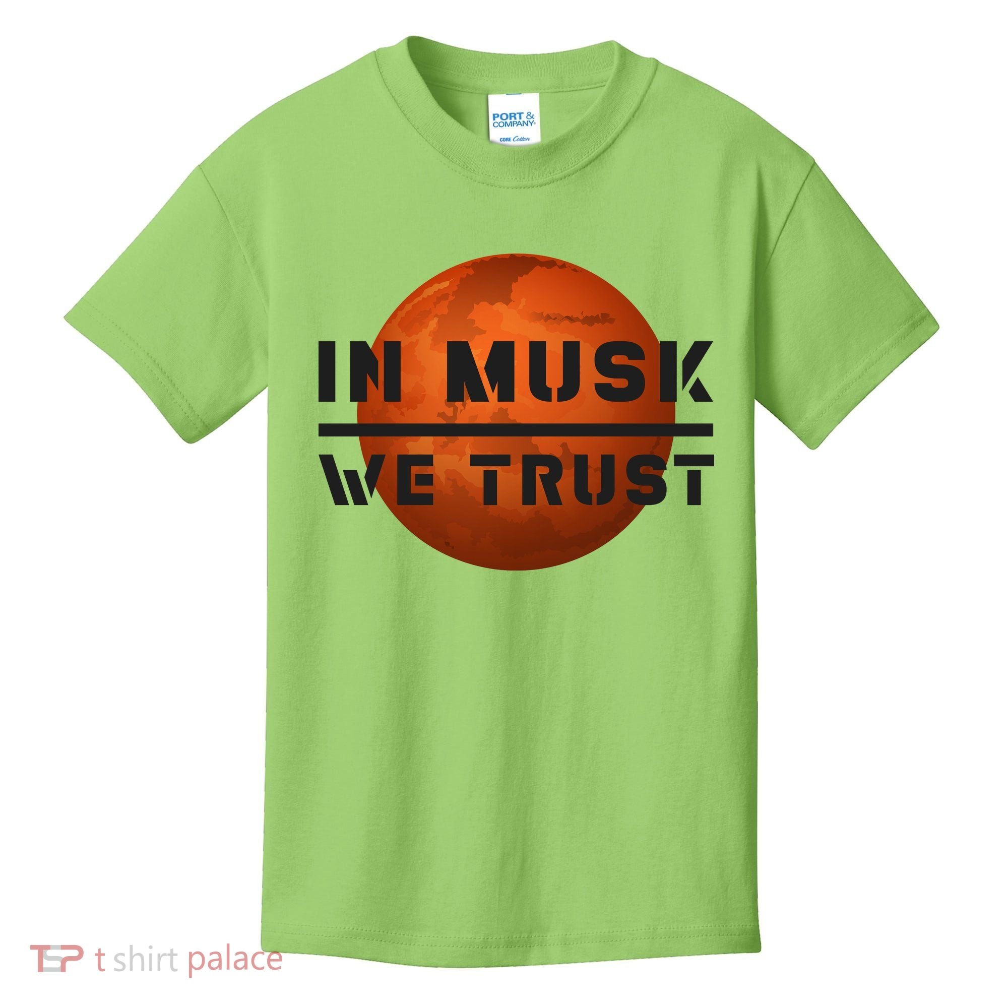 In Musk We Trust Mars Kids T-Shirt
