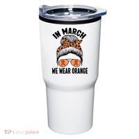 In March We Wear Orange MS Multiple Sclerosis Tumbler thumb 0