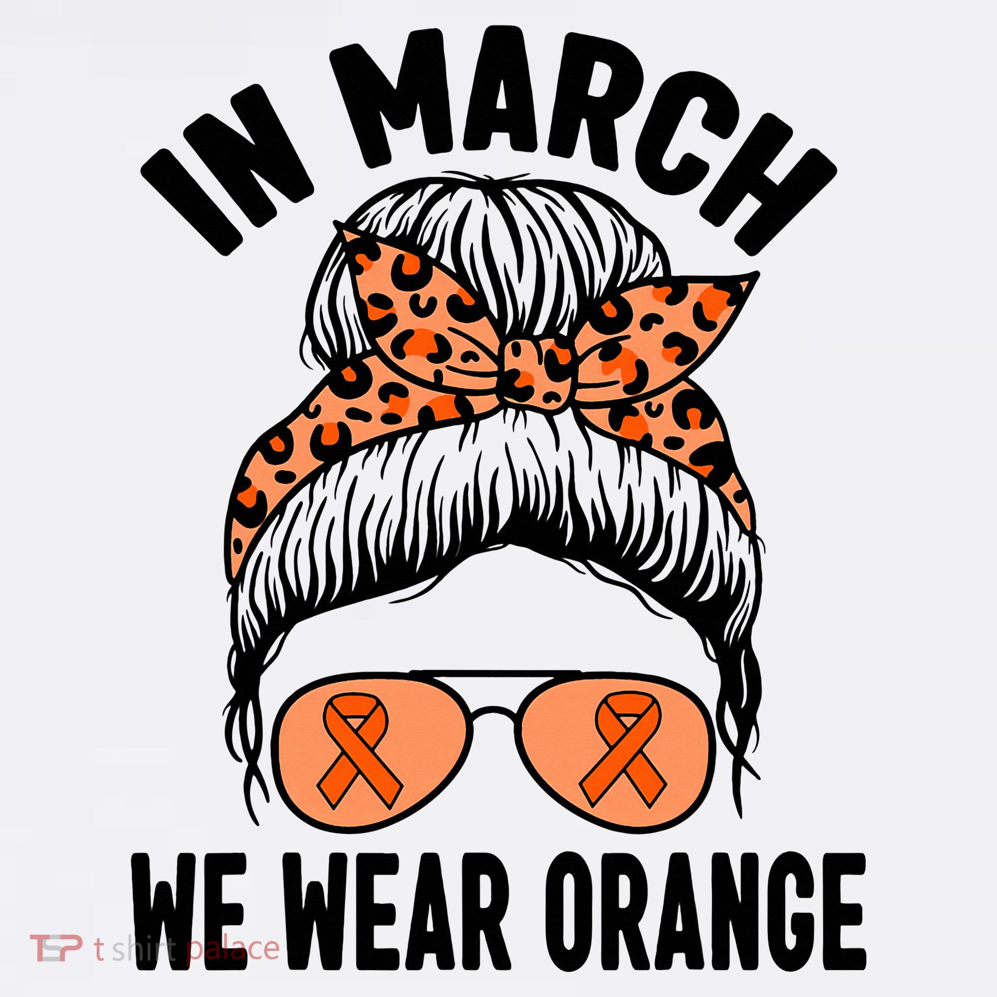 In March We Wear Orange MS Multiple Sclerosis Visor