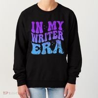 In My Writer Era Story Author Writing Book Journalist Retro Women's Sweatshirt thumb 0