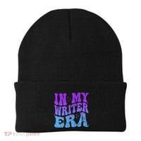 In My Writer Era Story Author Writing Book Journalist Retro Beanie thumb 0