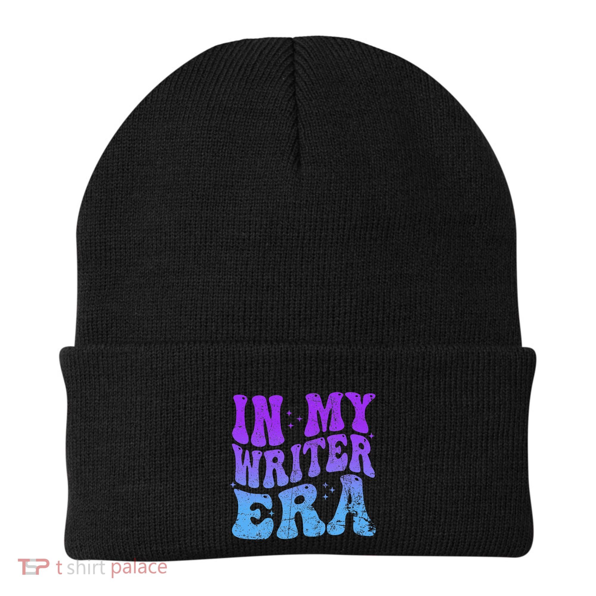 In My Writer Era Story Author Writing Book Journalist Retro Beanie