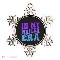 In My Writer Era Story Author Writing Book Journalist Retro Ornament thumb 0