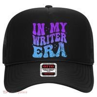 In My Writer Era Story Author Writing Book Journalist Retro Hat thumb 0