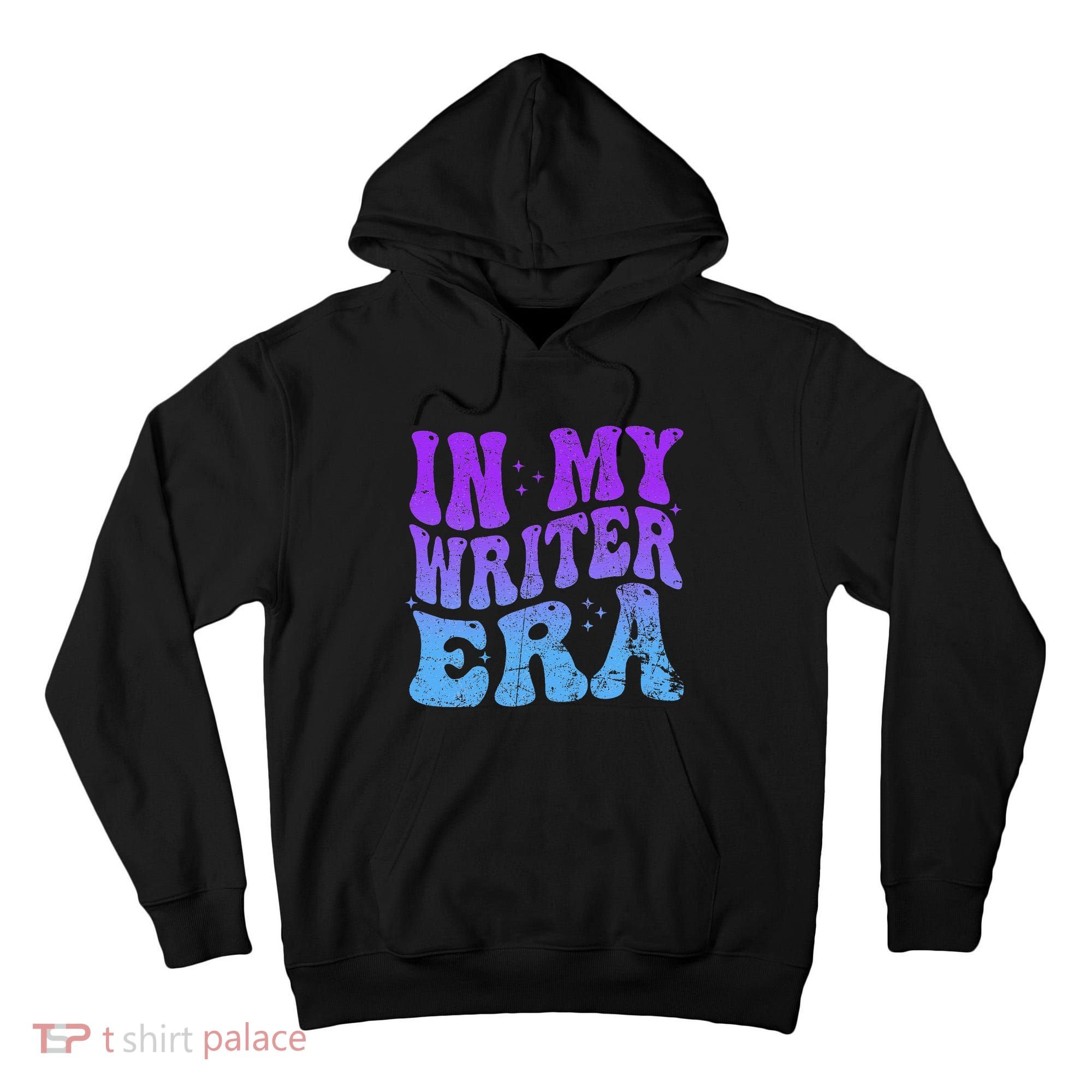 In My Writer Era Story Author Writing Book Journalist Retro Tall Hoodie