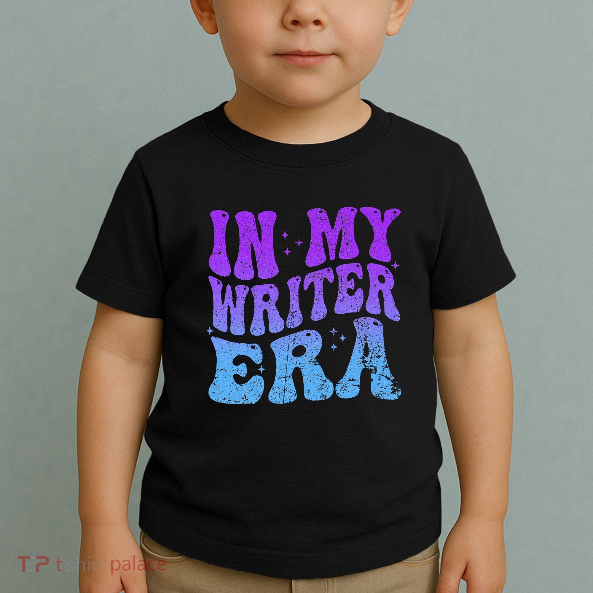 In My Writer Era Story Author Writing Book Journalist Retro Toddler T-Shirt