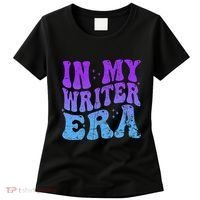 In My Writer Era Story Author Writing Book Journalist Retro Women's T-Shirt thumb 0